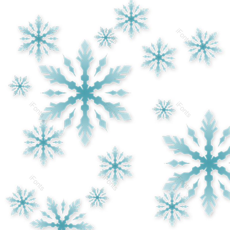 雪花图片,冬季元素,PNG,免抠素材